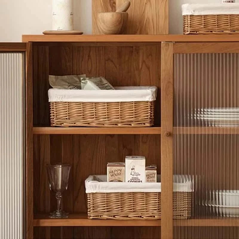 Panier de Rangement en Osier avec Doublure | ALONA