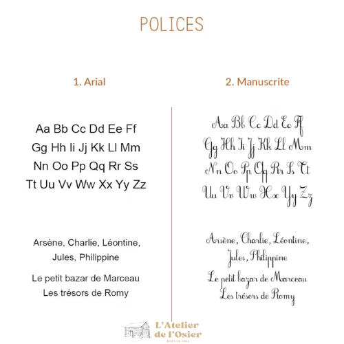 Grande Malle de Rangement Personnalisable en Osier 80 cm | PERSOLA