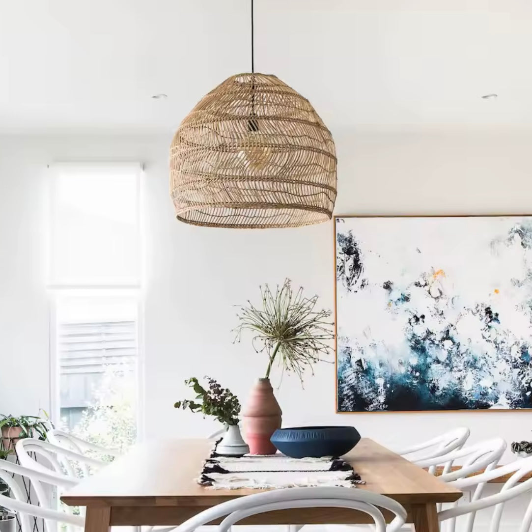 Suspension en Osier Naturel | Style Chinois – KIO