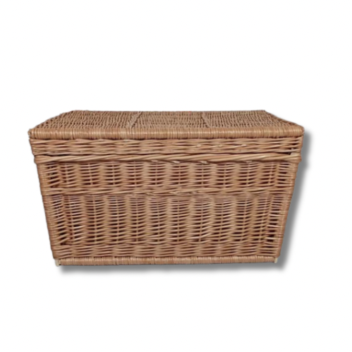 Malle en osier rectangle | Odaia