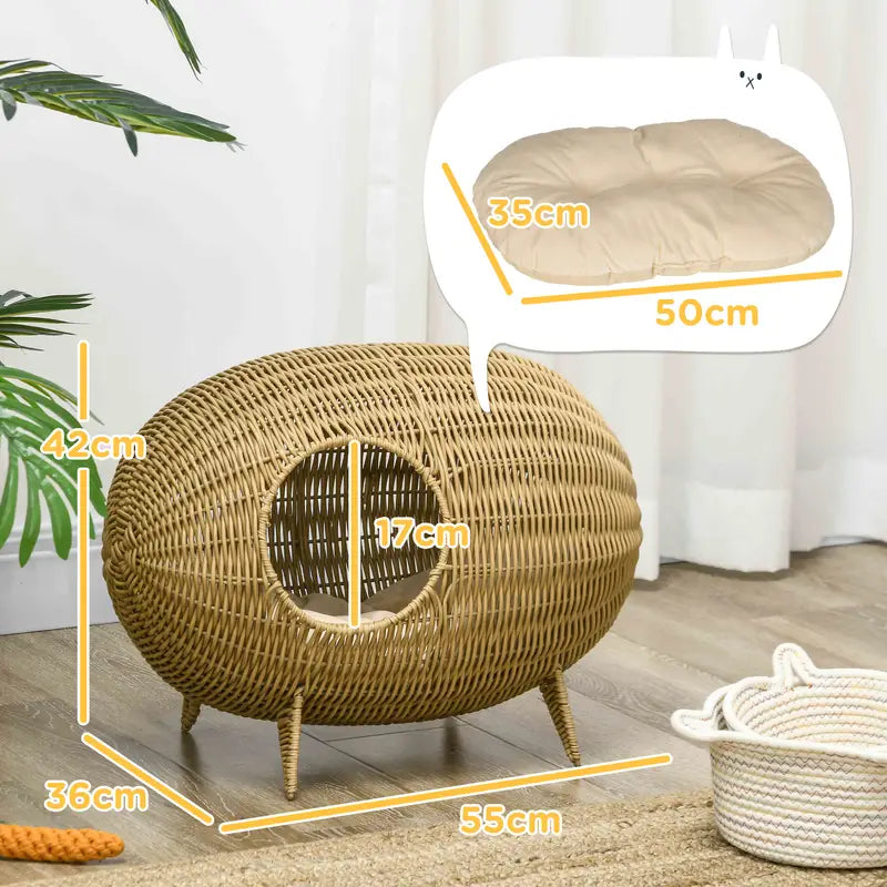 Niche Grotte pour Chat Grand Confort | CÉLESTE