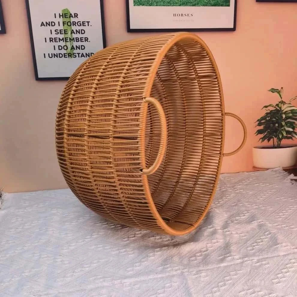 Panier à Linge en Osier | Collection Printemps