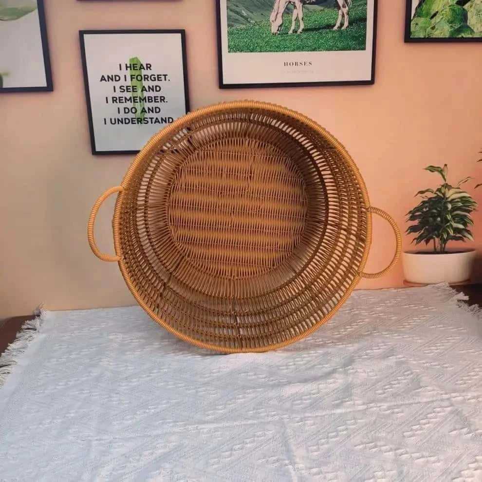 Panier à Linge en Osier | Collection Printemps