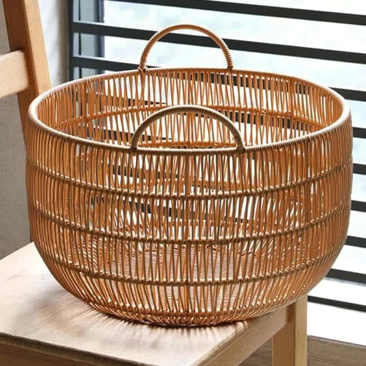 Panier à Linge en Osier | Collection Printemps