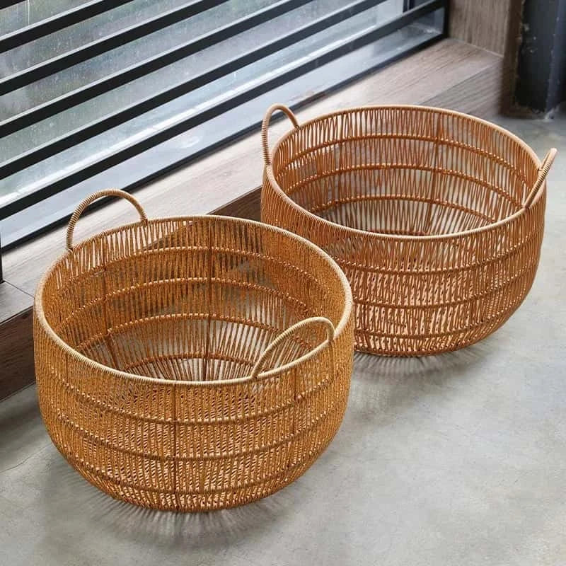 Panier à Linge en Osier | Collection Printemps
