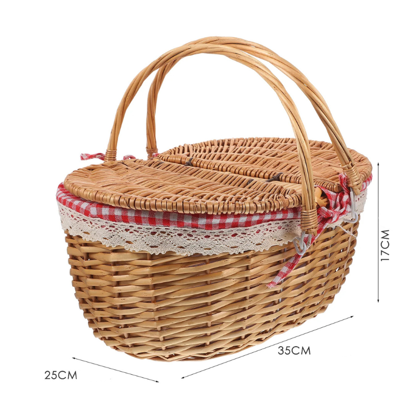 Panier de Pique-nique en Osier | Collection Héritages