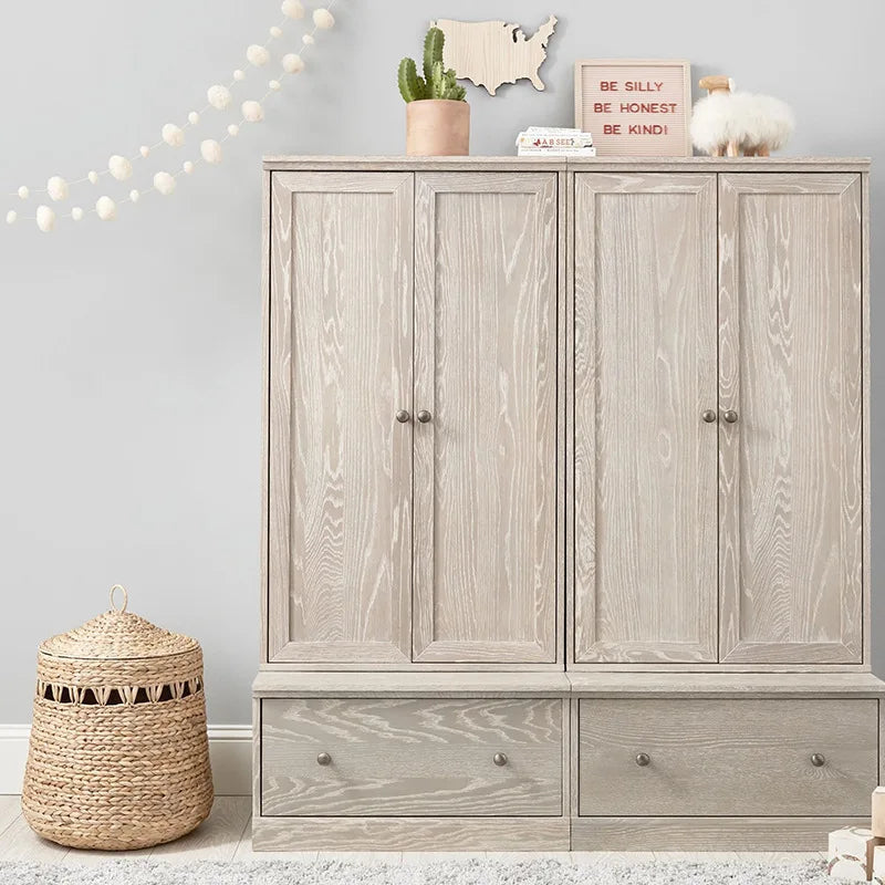 Panier de Rangement en Osier avec Couvercle | Style Nordique