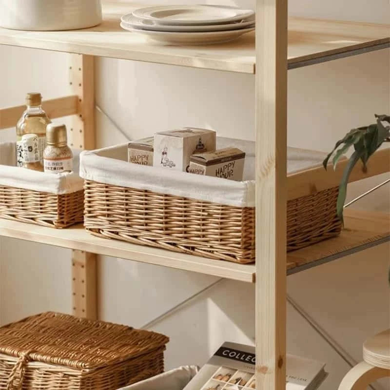 Panier de Rangement en Osier avec Doublure | ALONA