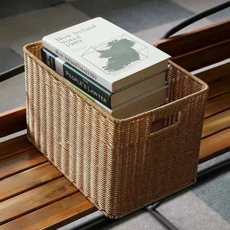 Panier de rangement en osier | Artisanat & Praticité