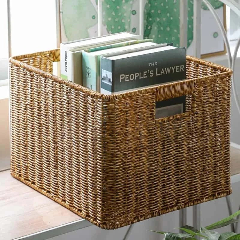 Panier de rangement en osier | Artisanat & Praticité