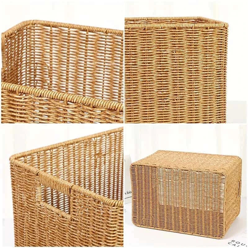 Panier de rangement en osier | Artisanat & Praticité