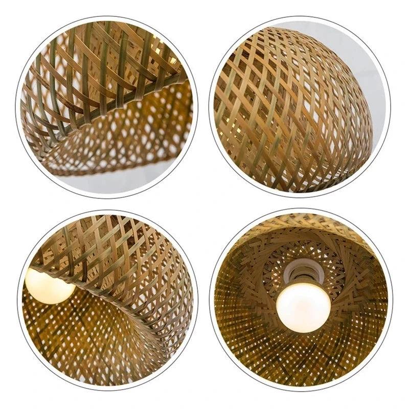 Plafonnier en Osier Trio | AURORA