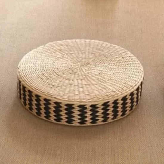Pouf Japonais en Osier | CLÉA