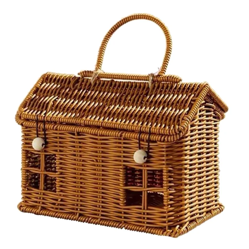 Malle de rangement en forme de maison | MALINA