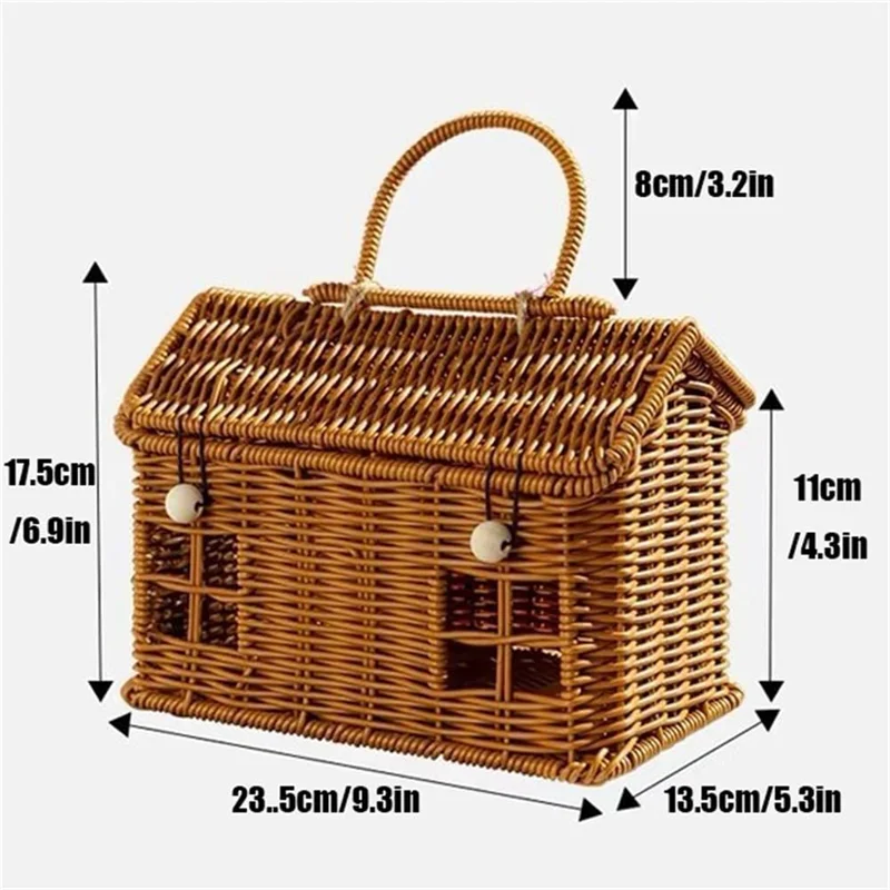 Malle de rangement en forme de maison | MALINA