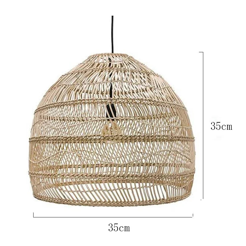 Suspension en Osier Naturel | Style Chinois – KIO