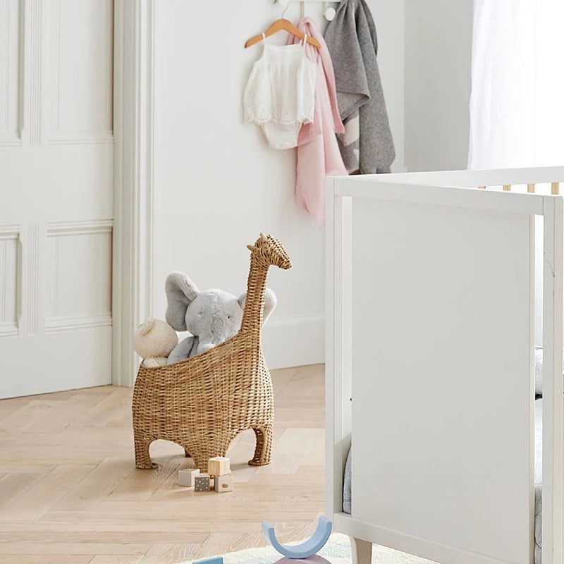 Panier de Rangement Girafe en Osier | LINO