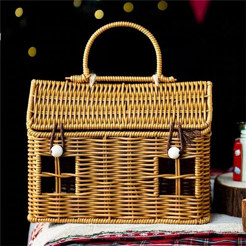 Malle de rangement en forme de maison | MALINA