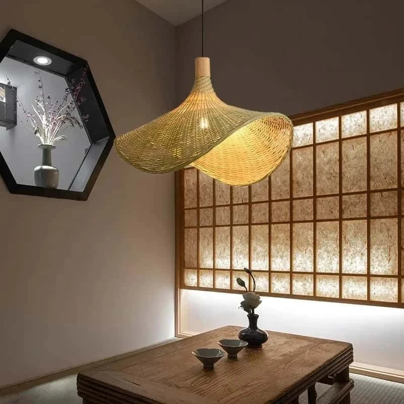 Suspension en Osier Design Asymétrique | ZENITH