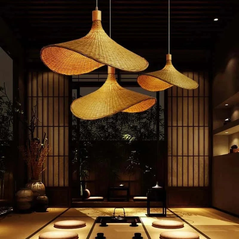 Suspension en Osier Design Asymétrique | ZENITH