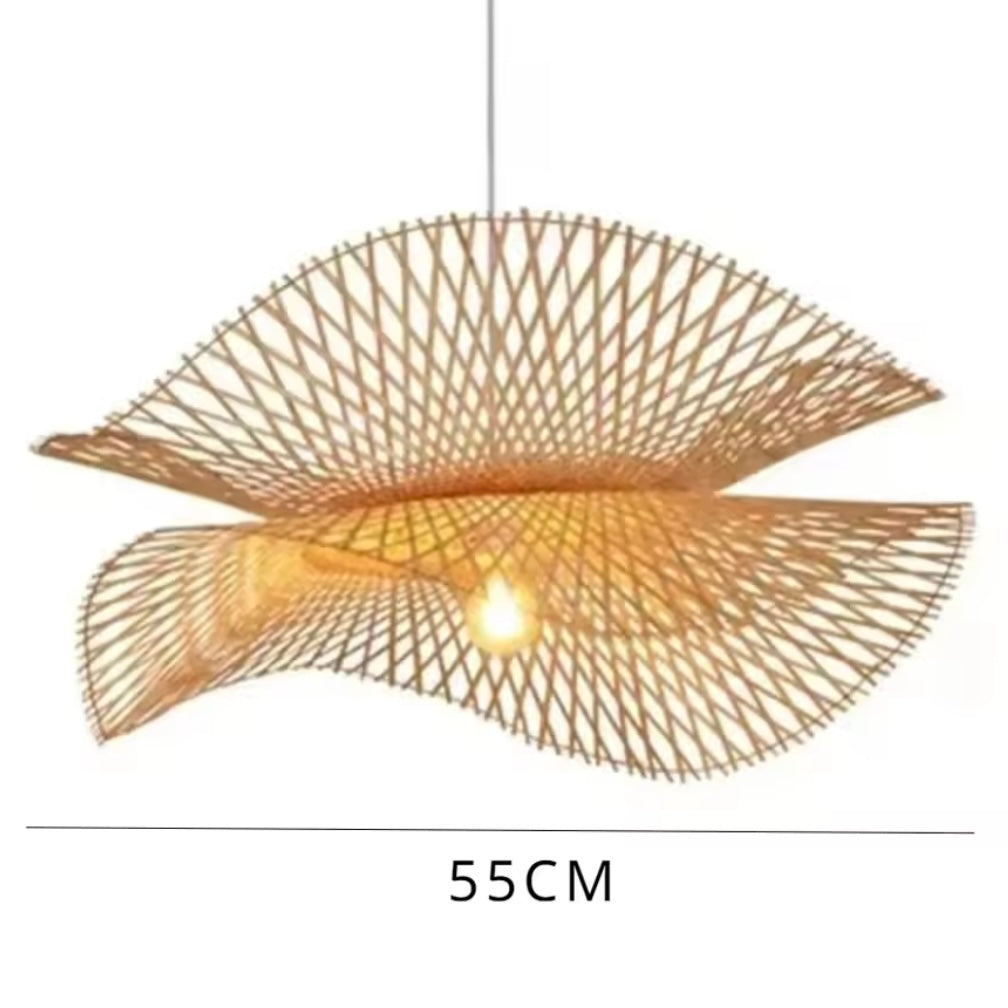 Suspension en Osier Double Couche | DOUBLO