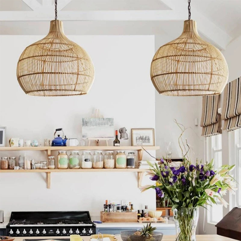 Suspension en Osier Japonais Fait Main | OLOA