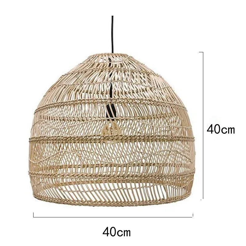 Suspension en Osier Naturel | Style Chinois – KIO
