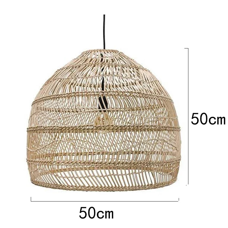 Suspension en Osier Naturel | Style Chinois – KIO