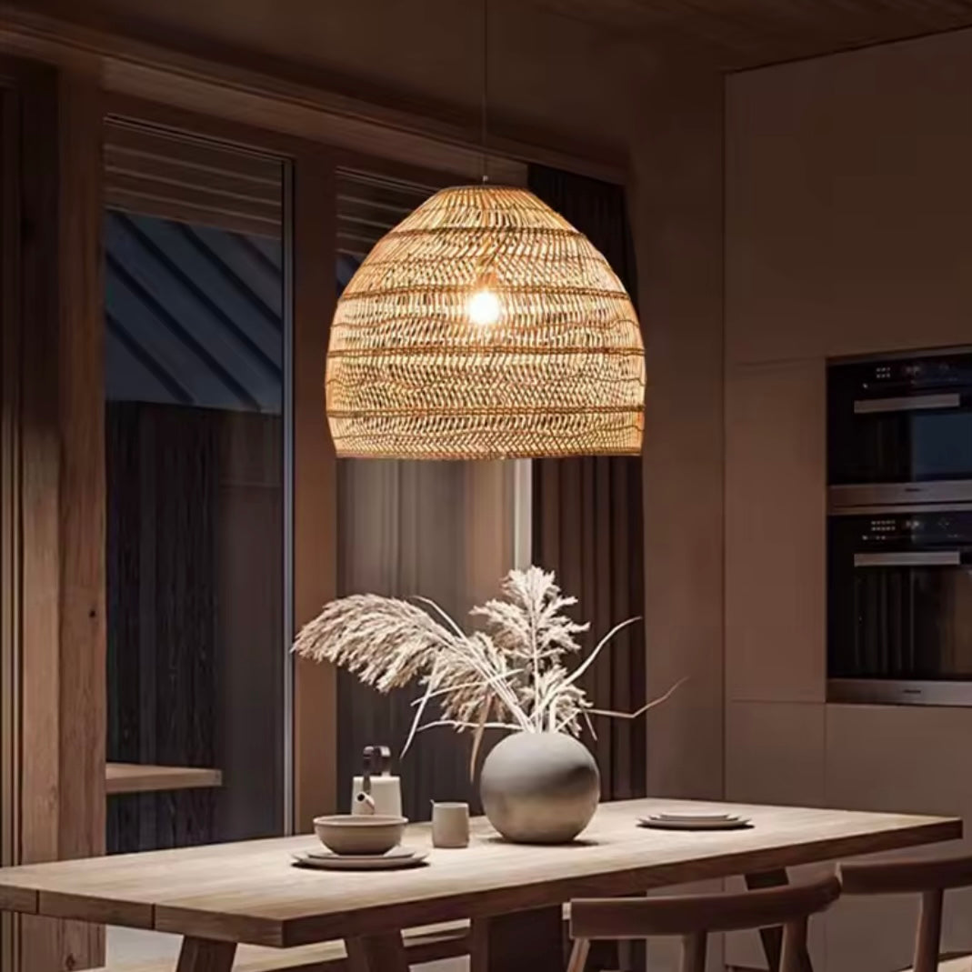 Suspension en Osier Naturel | Style Chinois – KIO