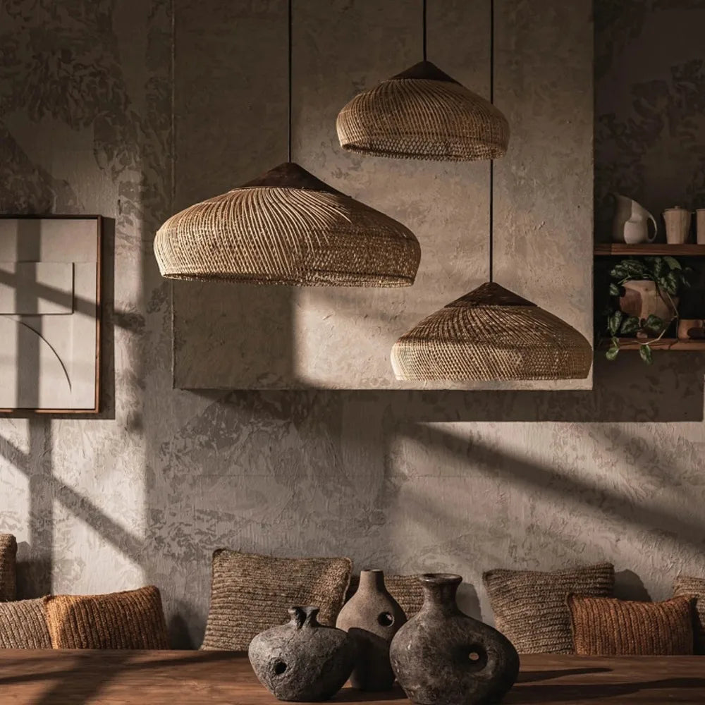 Suspension en Osier Rustique | POMA