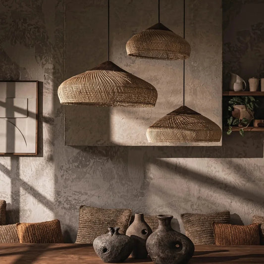 Suspension en Osier Rustique | POMA