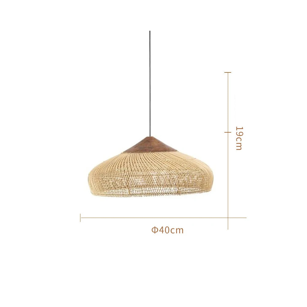 Suspension en Osier Rustique | POMA