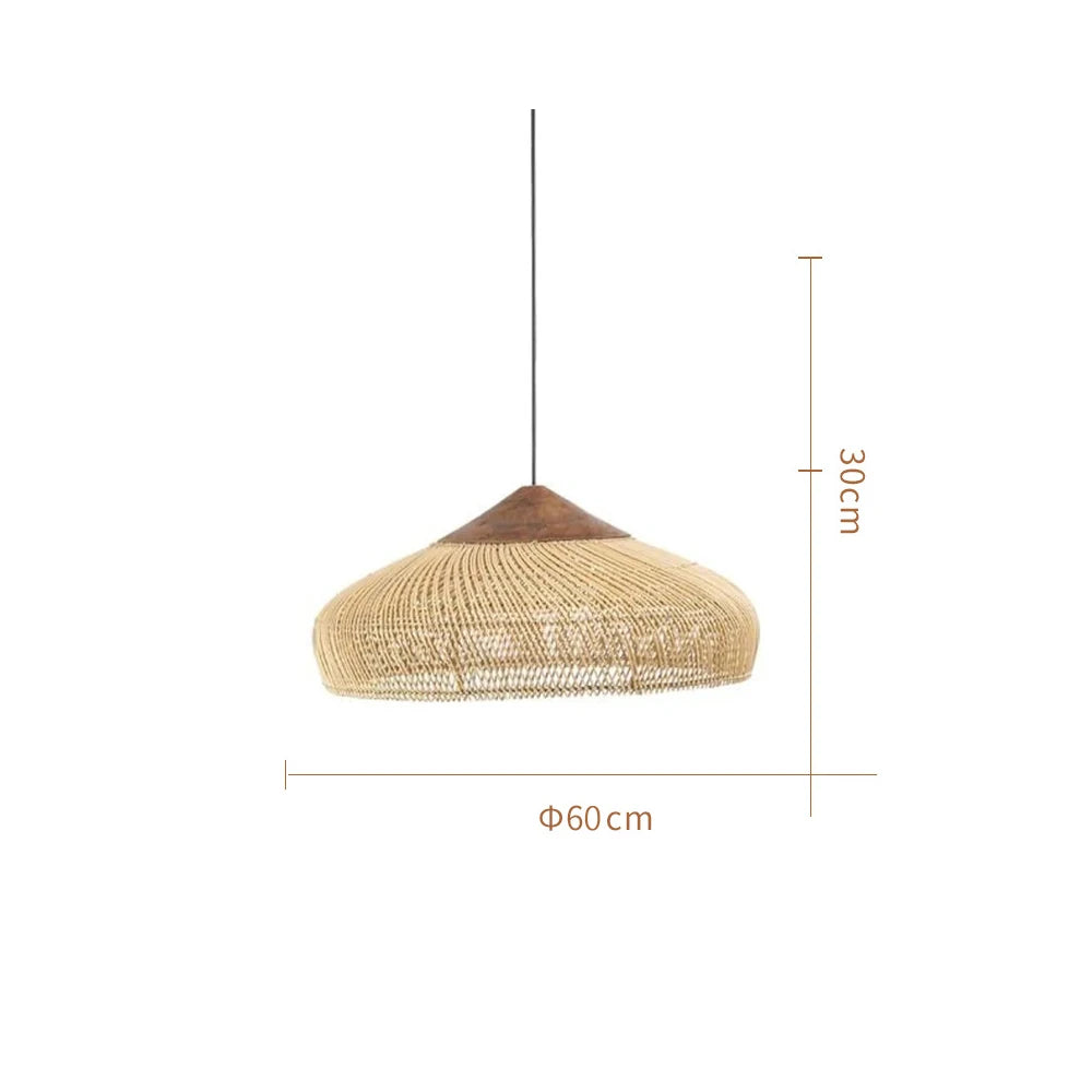 Suspension en Osier Rustique | POMA