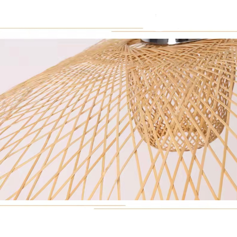 Suspension en Osier Tressé | LUMINA