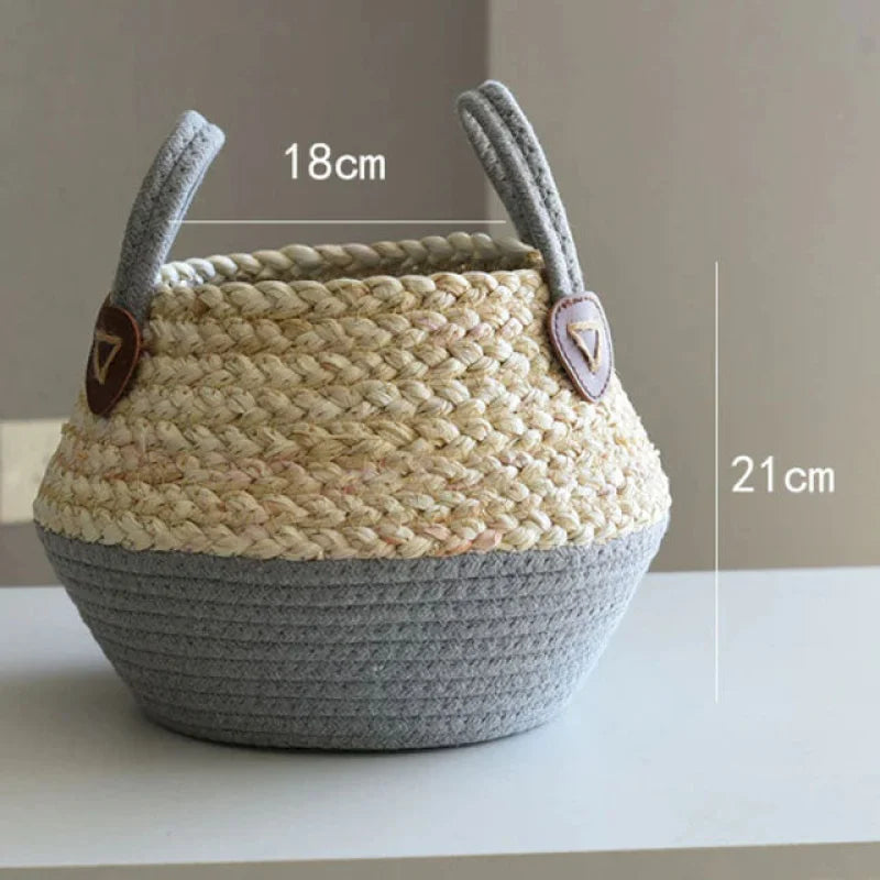 Cache-Pot en Osier Pot de Fleur | MAONA