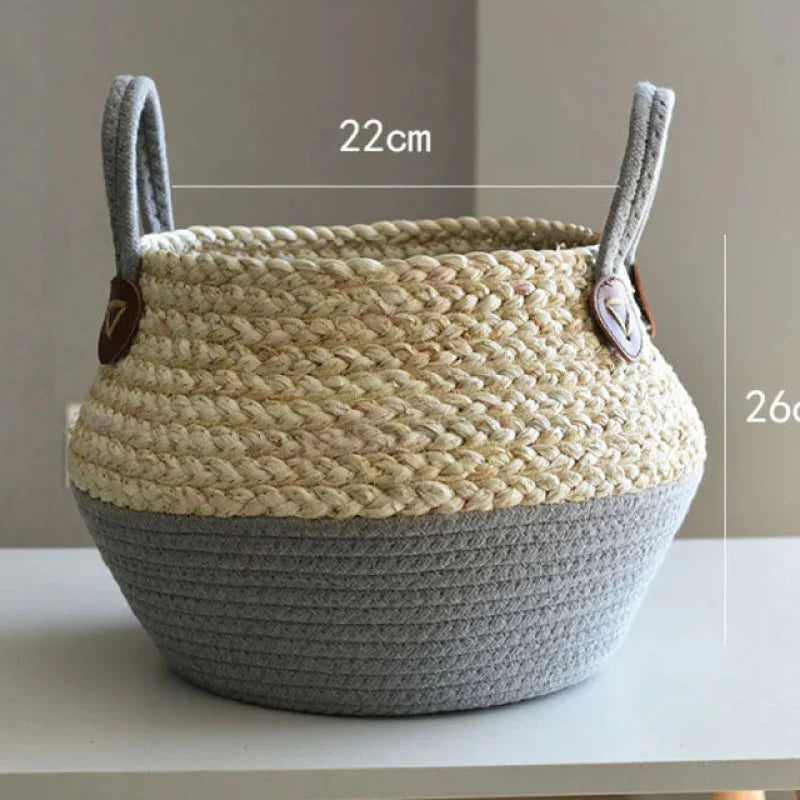 Cache-Pot en Osier Pot de Fleur | MAONA