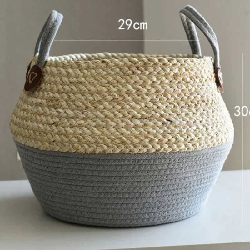 Cache-Pot en Osier Pot de Fleur | MAONA