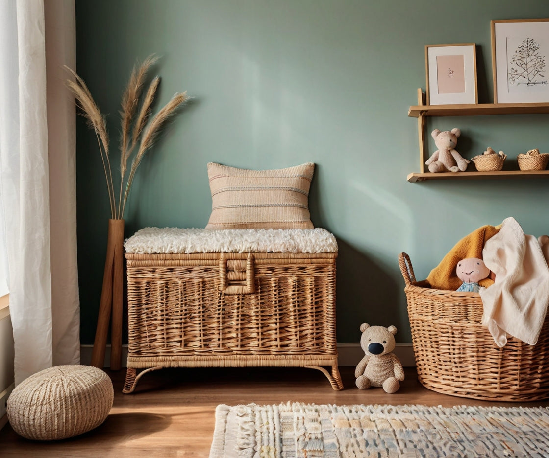 Coffres à Jouets en Osier