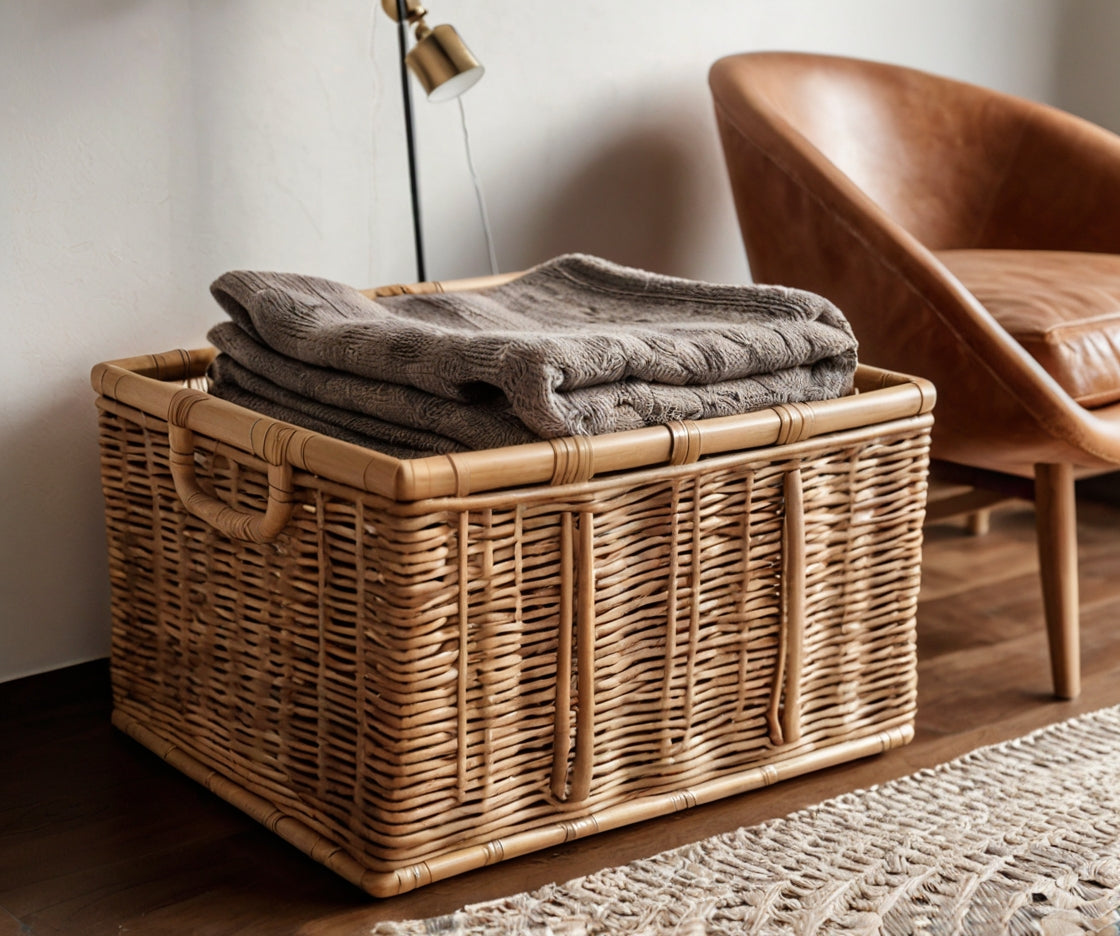 Paniers de Rangement en Osier