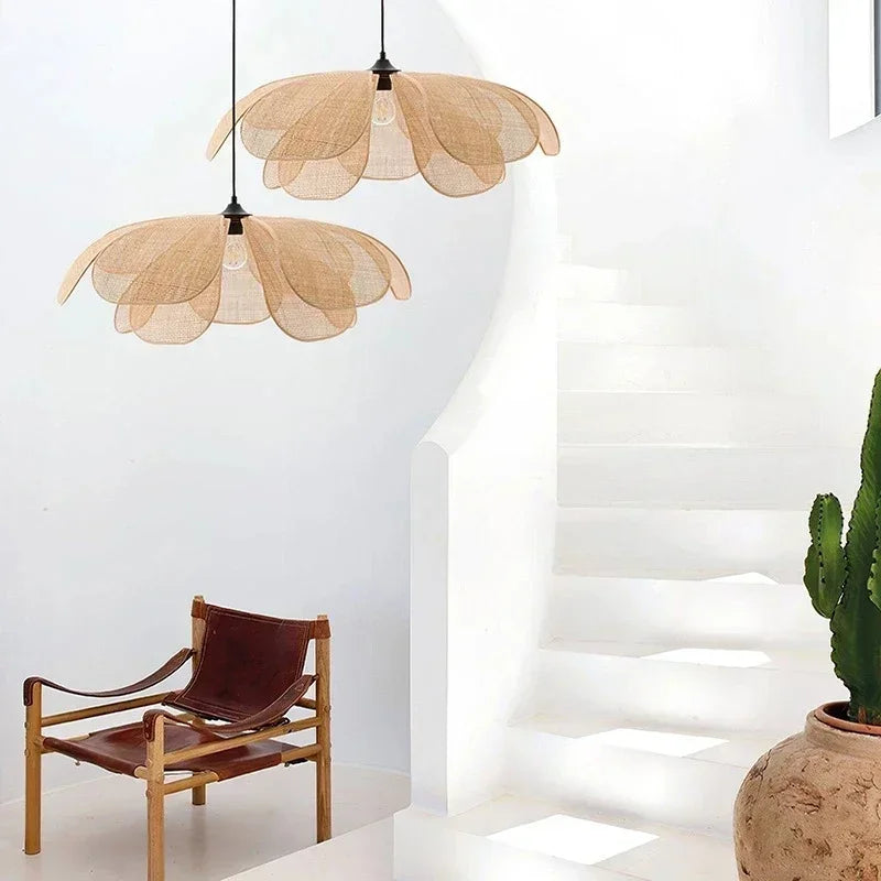 Luminaires en Osier
