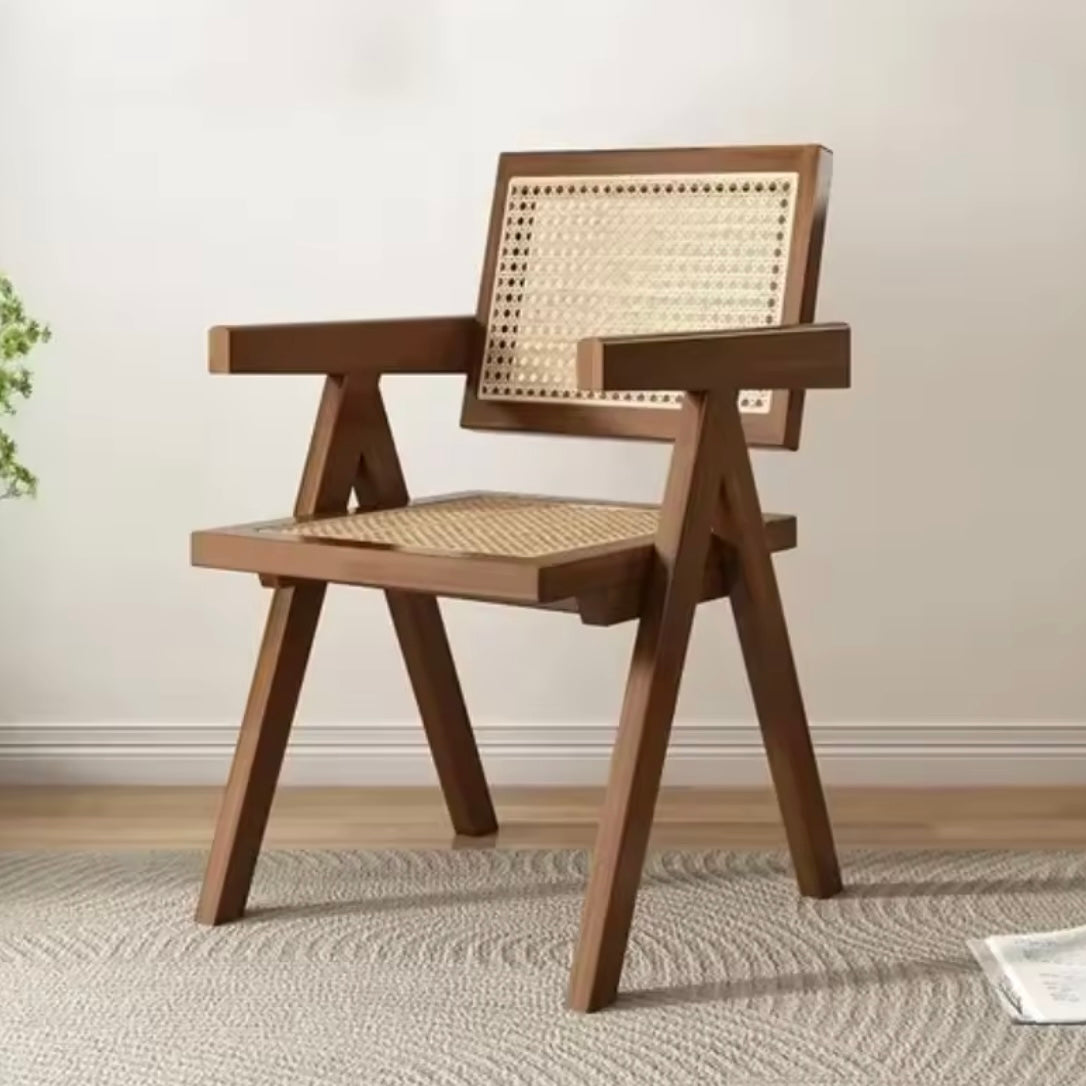 Fauteuil en Bois & Osier | Collection Héritage