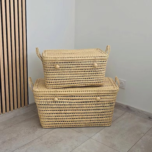 Coffre à jouets en osier | PALAMA