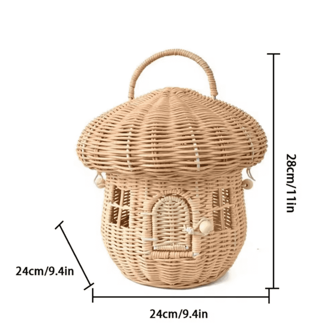 Panier de Rangement en Osier enfant | CHAMPI-MIGNON