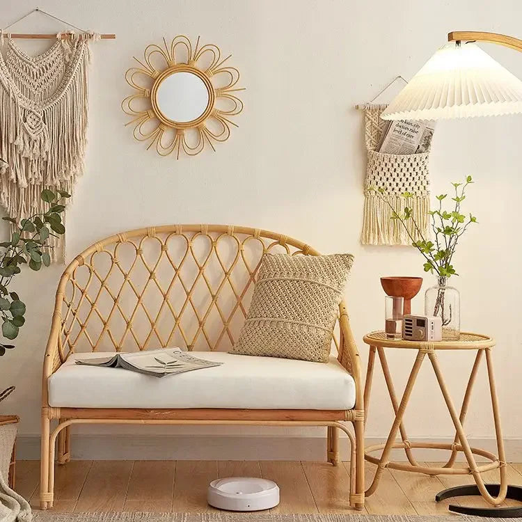 Fauteuil Banc en Osier | BANCLA