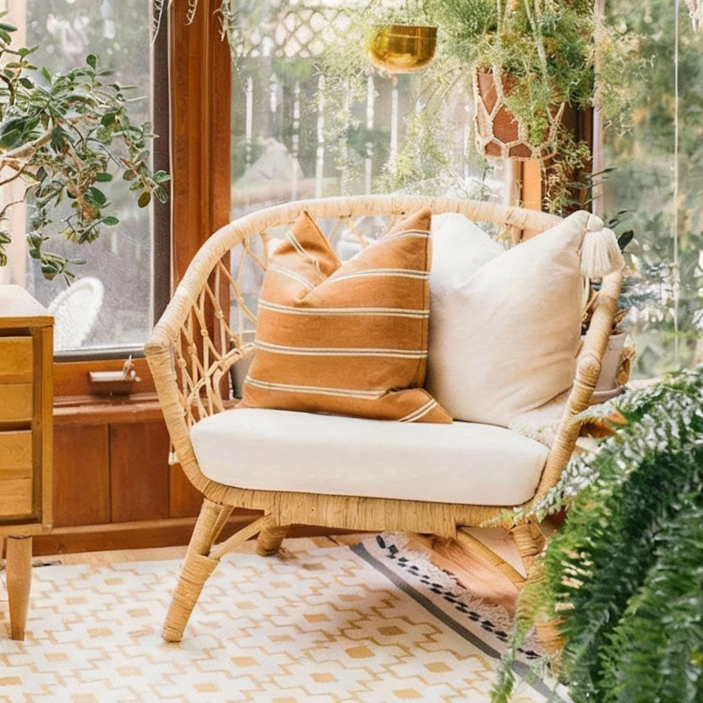 Fauteuil en Osier Tressé | FAUTEA