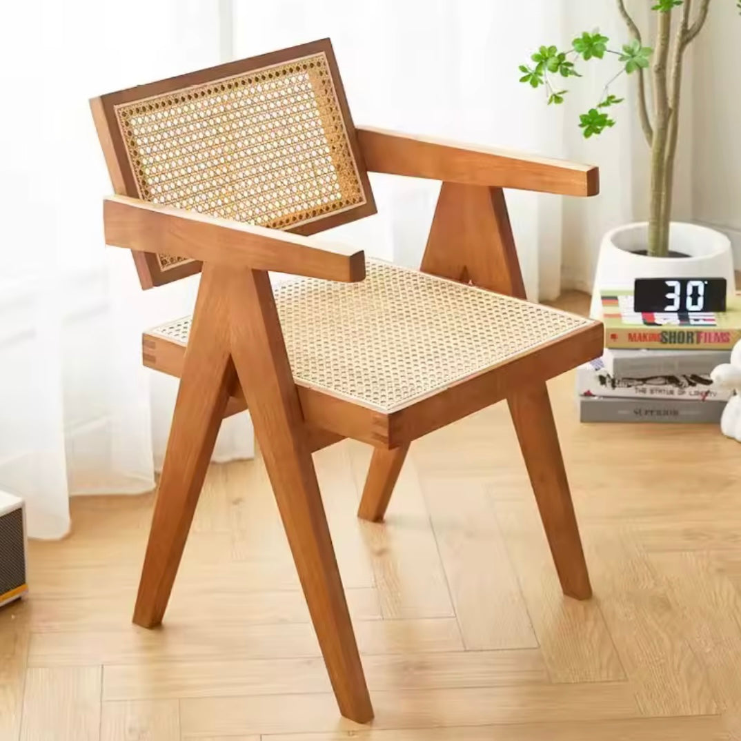 Fauteuil en Bois & Osier | Collection Héritage