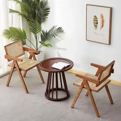 Fauteuil en Bois & Osier | Collection Héritage