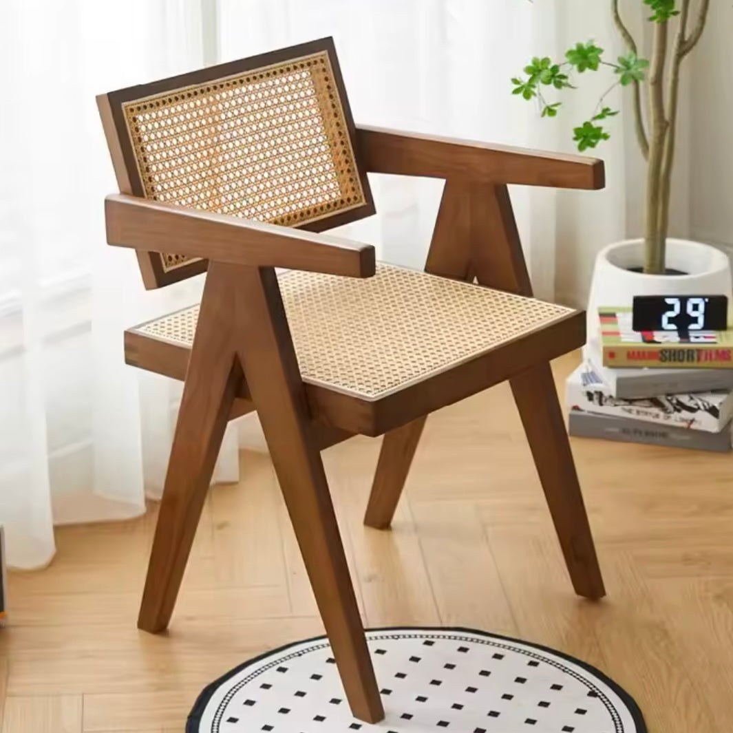 Fauteuil en Bois & Osier | Collection Héritage