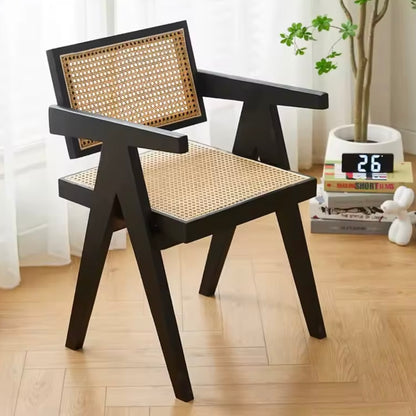 Fauteuil en Bois & Osier | Collection Héritage