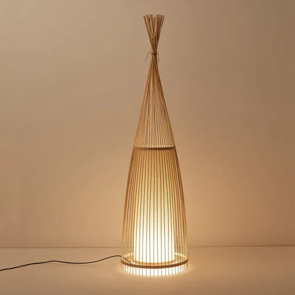 Grande Lampe à poser en Osier | POSEO